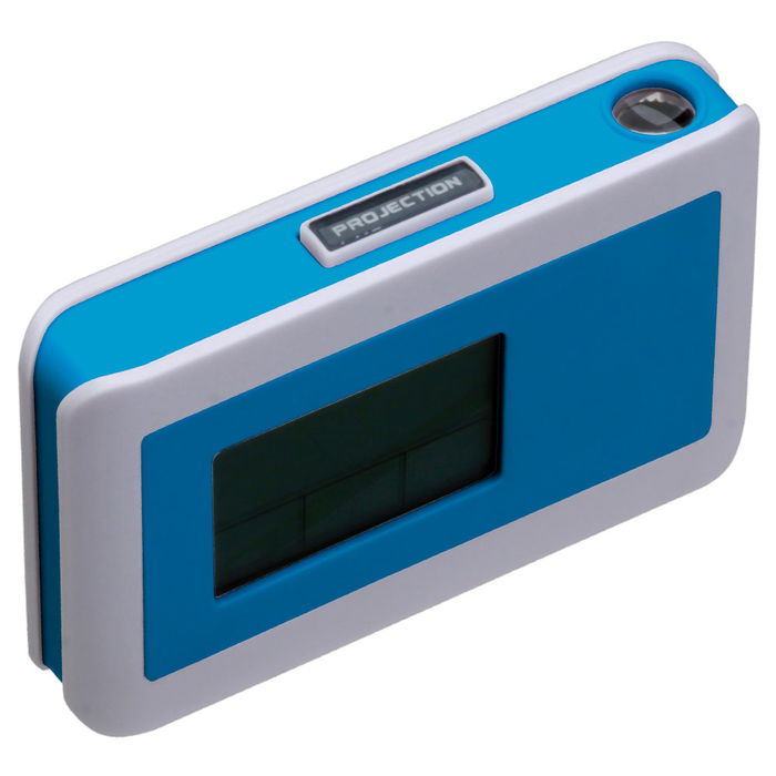 Be Mix Despertador Con Proyector 13x8 - Calendario, Termómetro, Alarma, Snoozer (Pilas AA No Incluidas, Colores Surtidos)