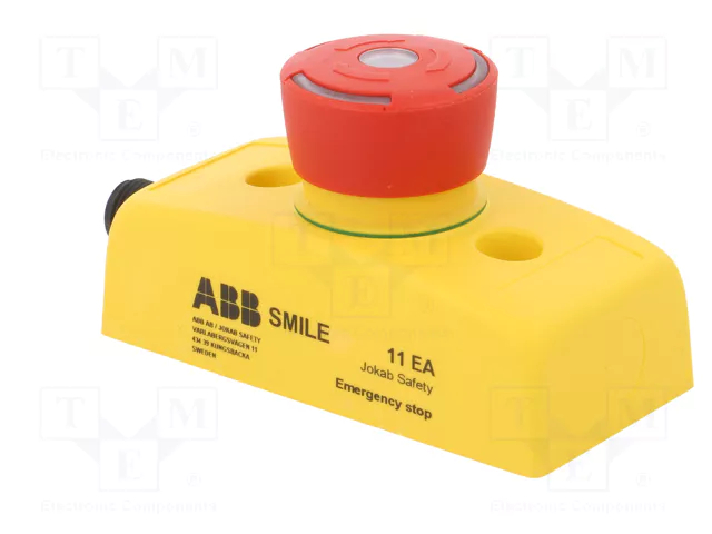 ABB SMILE Casete de control de cabeza de seta roja