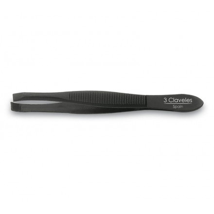 Tres Claveles Pinza de Depilar Cangrejo Negra 8 cm Tres Claveles Pinza de Depilar Cangrejo Negra 8 cm