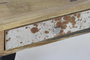 DKD Home Decor Mesa de Centro de Mango y Metal Marrón