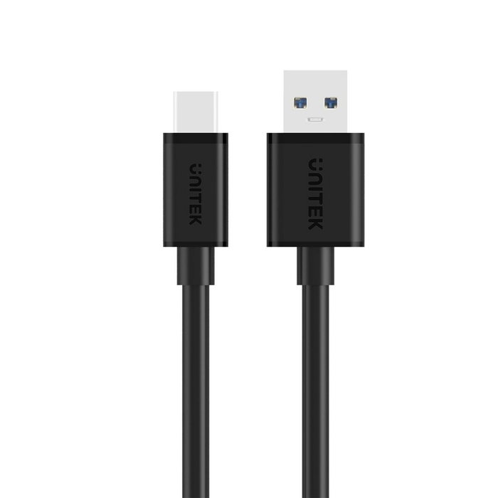 Unitek Cable USB-A a USB-C 1.0m negro