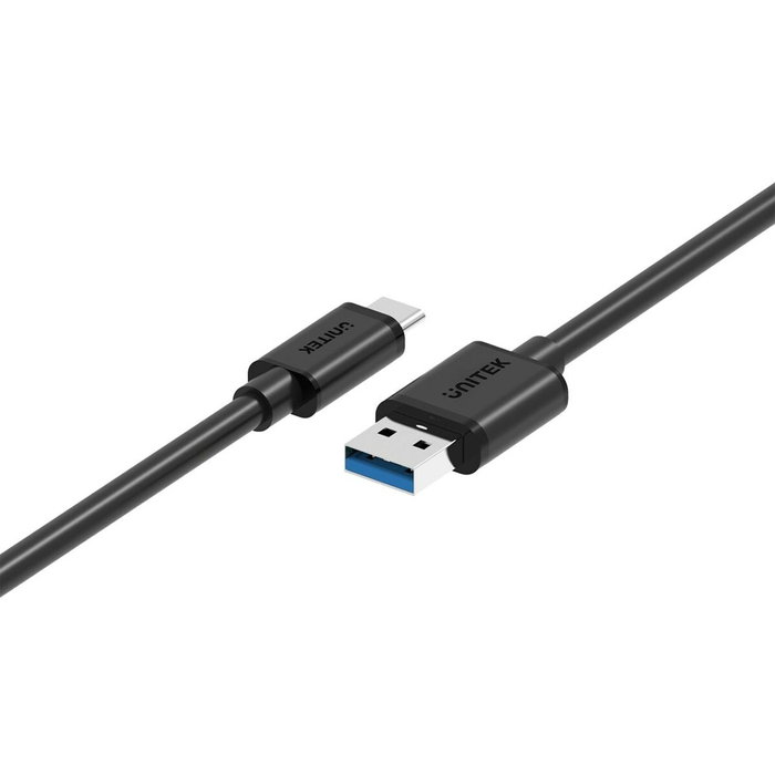 Unitek Cable USB-A a USB-C 1.0m negro