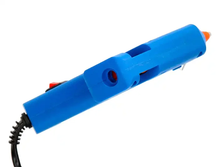 Liderpapel Pistola de Silicona Caliente Mini 25W con Gatillo Dispensador y 2 Barras de Repuesto 7mm
