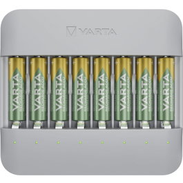 Varta Eco Charger Multi Recycled con 8 baterías AA 2100 mAh