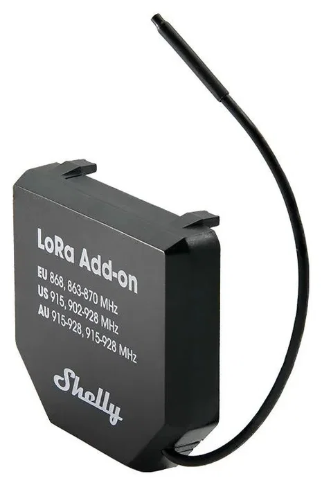 Shelly LoRa Add-on - Relé EU868 para gen.3/4 Shelly LoRa Add-on - Relé EU868 para gen.3/4