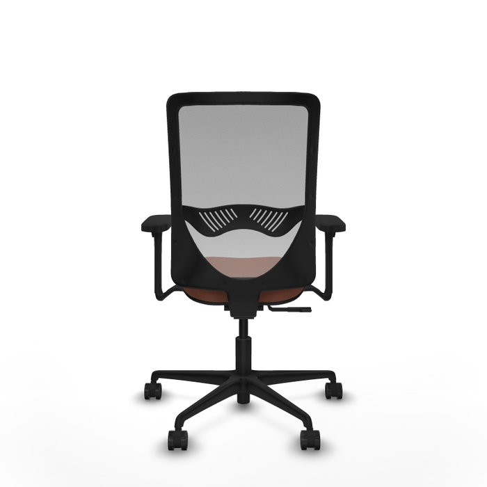 PIQUERAS Y CRESPO Silla de oficina Zulema con mecanismo Sincro, Marrón y Gris PIQUERAS Y CRESPO Silla de oficina Zulema con mecanismo Sincro, Marrón y Gris