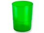 Q-connect Cubilete portalapices verde translucido plastico diametro 75 mm alto 100 mm