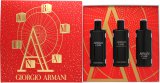 Giorgio Armani Set de fragancias Code (15 ml EDT + 15 ml EDP + 15 ml Parfum)