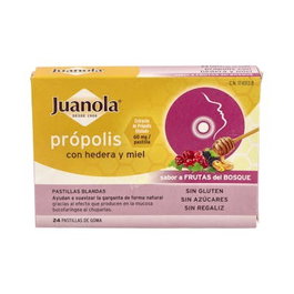 Juanola Própolis Sabor Frutas Del Bosque 24 Pastillas