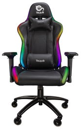 Talius silla Camaleon gaming RGB, 4D, Frog, base metal,ruedas 75mm silicona,gas