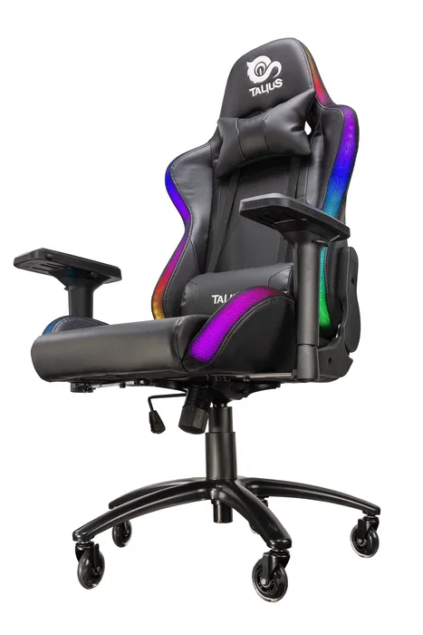 Talius Camaleon Silla Gaming RGB con Soporte 4D y Base de Aluminio