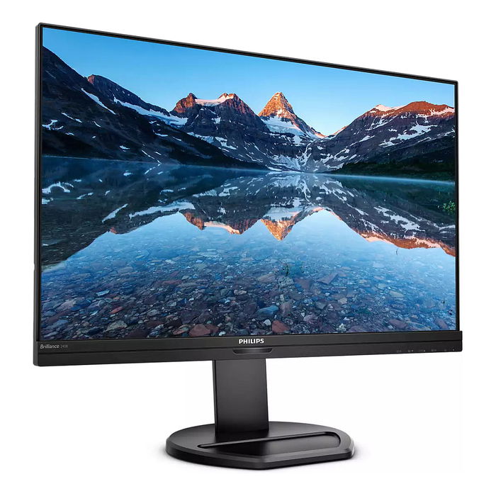Philips 240B9/00 - Monitor 24.1" IPS WUXGA (1920x1200) 75Hz 4ms, 16:10, 109% sRGB, HDMI/DP/DVI/VGA, Altavoces, Ajuste Altura, Negro