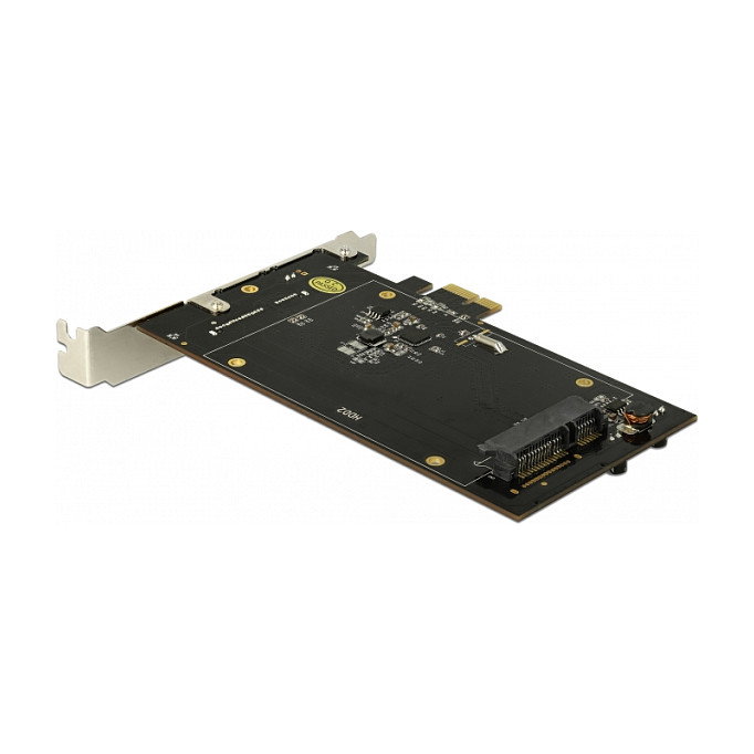 DeLOCK PCI Express x1 Karte para 2 x SATA HDD / SSD, PCIe 2.0, Interno, Negro DeLOCK PCI Express x1 Karte para 2 x SATA HDD / SSD, PCIe 2.0, Interno, Negro