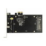 DeLOCK PCI Express x1 Karte para 2 x SATA HDD / SSD, PCIe 2.0, Interno, Negro
