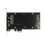 DeLOCK PCI Express x1 Karte para 2 x SATA HDD / SSD, PCIe 2.0, Interno, Negro