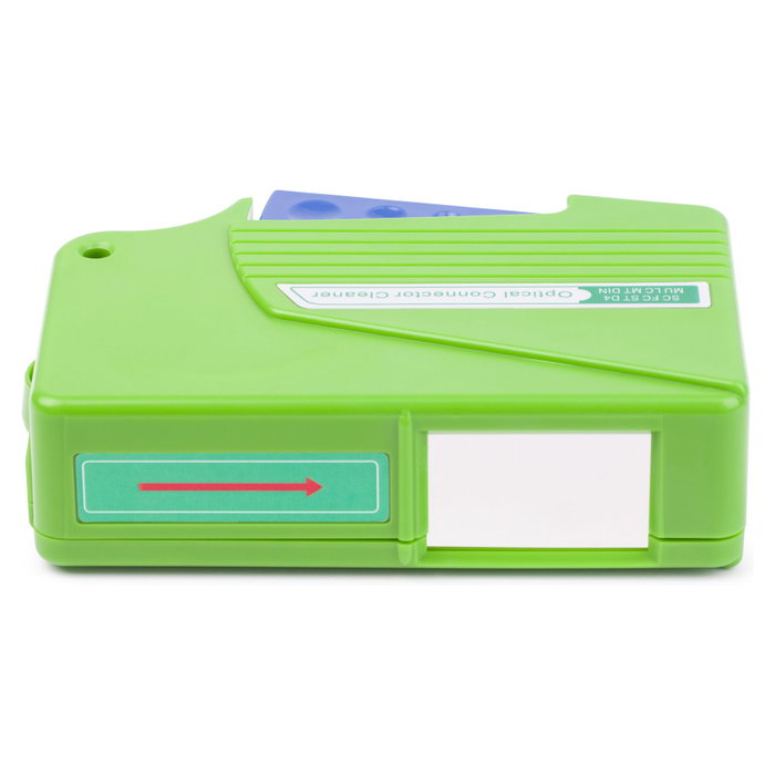 StarTech Limpiador de Fibra Óptica para Conectores LC/SC/ST/FC - Kit de Limpieza de Cable FOCLEANER (Azul/Verde)