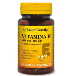 NATURE ESSENTIAL Vitamina E 400UI Natural 60 perlas