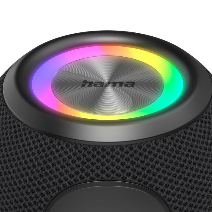 Hama Altavoz Ball Shape Mono Negro