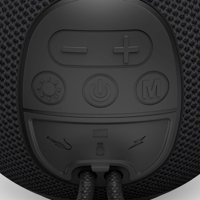 Hama Altavoz Ball Shape Mono Negro