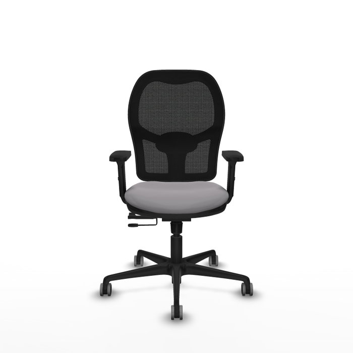 PIQUERAS Y CRESPO Silla de oficina Jorquera Gris y Negro