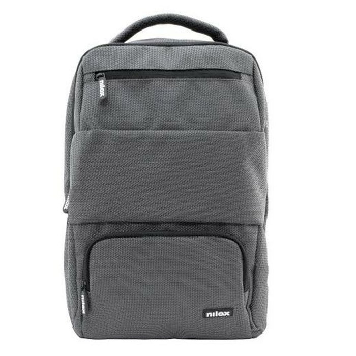 Nilox Mochila Travel para Portátil de 15,6 Pulgadas Gris Nilox Mochila Travel para Portátil de 15,6 Pulgadas Gris