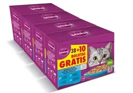 Whiskas - Bundle Whiskas Core Pescado 38 + 10 Sobres de 85 gr