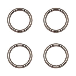 Edm Anilla soldada modelo Ap14 de acero zincado ø38,50 x 4 mm