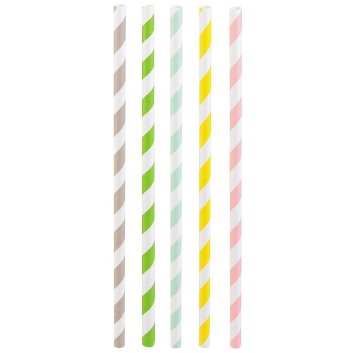 Cook Concept Juego De 50 Pajitas Fantasía Papel