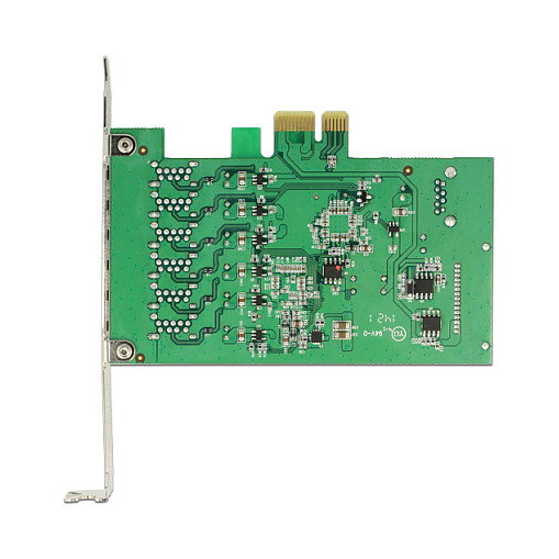 DeLOCK 89377 Tarjeta PCI Express Interna con 7 Puertos USB 3.2 Gen 1 y 1 Puerto SATA, Velocidad 5 Gbit/s, para Windows y Linux DeLOCK 89377 Tarjeta PCI Express Interna con 7 Puertos USB 3.2 Gen 1 y 1 Puerto SATA, Velocidad 5 Gbit/s, para Windows y Linux