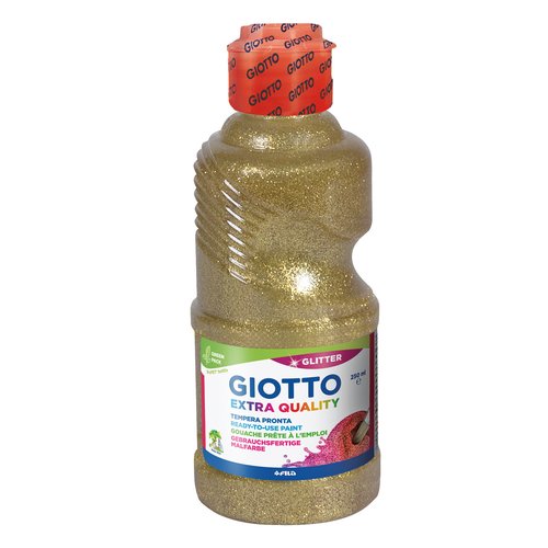 Giotto Témpera Líquida Glitter Oro 250 ml