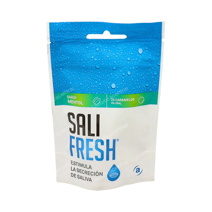 SALIFRESH Caramelos Sabor Mentol 20 Unidades SALIFRESH Caramelos Sabor Mentol 20 Unidades