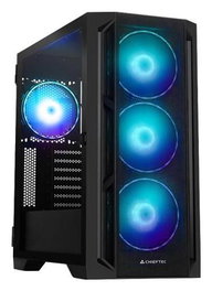 Chieftec Apex Lumo GA-01B-L-OP Caja PC ATX Cristal Templado USB-C Negra