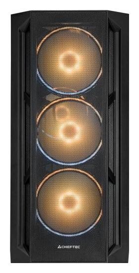 Chieftec Apex Lumo GA-01B-L-OP Caja PC ATX Cristal Templado USB-C Negra