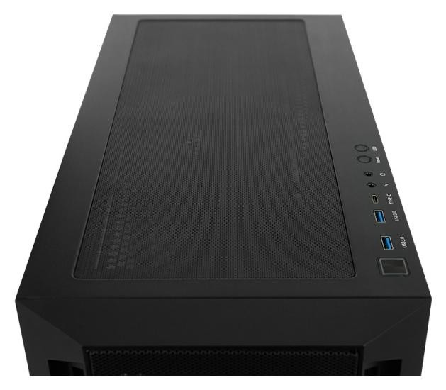 Chieftec Apex Lumo GA-01B-L-OP Caja PC ATX Cristal Templado USB-C Negra