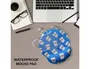 Wondee Alfombrilla de ratón ergonómica de gel funful, antideslizante, 250x230 mm
