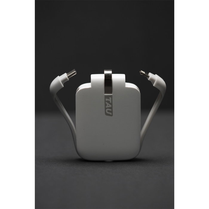 Rolling Square TAU Powerbank Blanco