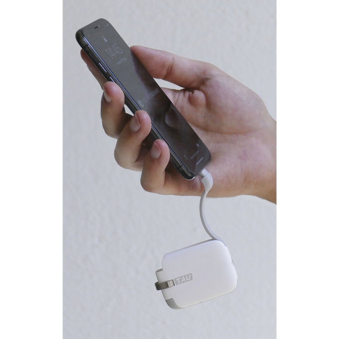 Rolling Square TAU Powerbank Blanco