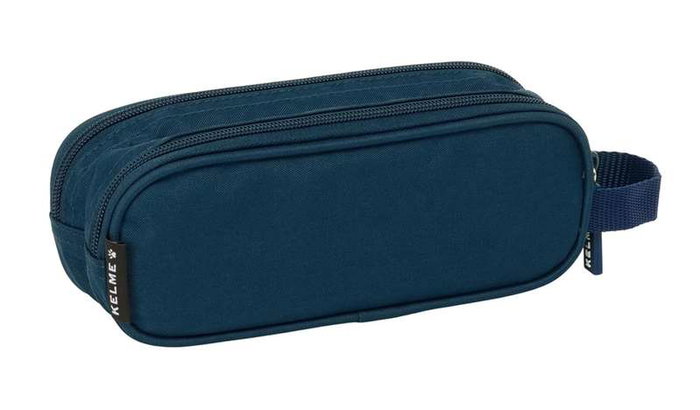 Portatodo Doble Kelme Epic Azul marino 21 x 8 x 6 cm