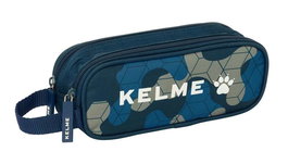 Portatodo Doble Kelme Epic Azul marino 21 x 8 x 6 cm