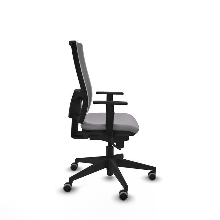 PIQUERAS Y CRESPO Silla de oficina Horna con mecanismo Sincro, Gris