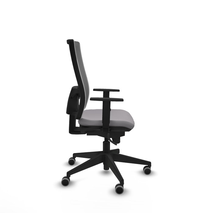 PIQUERAS Y CRESPO Silla de oficina Horna con mecanismo Sincro, Similpiel Gris PIQUERAS Y CRESPO Silla de oficina Horna con mecanismo Sincro, Similpiel Gris