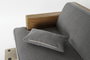 DKD Home Decor Sofá Alpino Gris Natural 224 x 95 x 82 cm