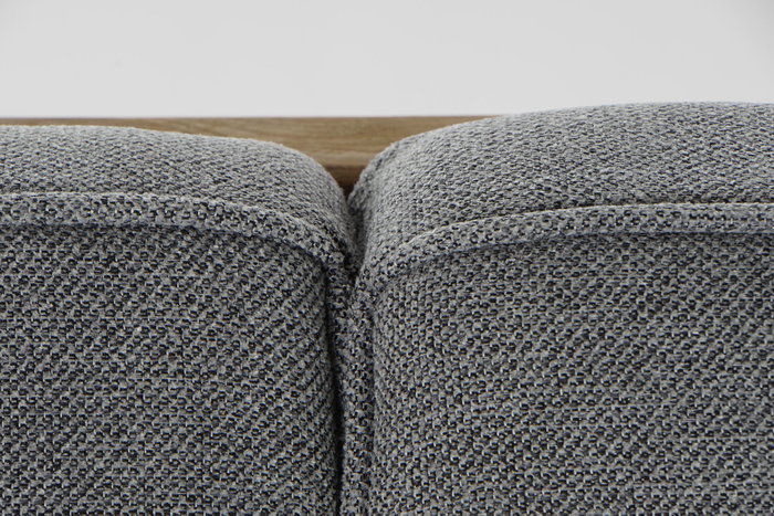 DKD Home Decor Sofá Alpino Gris Natural 224 x 95 x 82 cm DKD Home Decor Sofá Alpino Gris Natural 224 x 95 x 82 cm