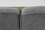 DKD Home Decor Sofá Alpino Gris Natural 224 x 95 x 82 cm