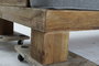 DKD Home Decor Sofá Alpino Gris Natural 224 x 95 x 82 cm