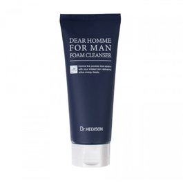 Dear Homme, Aloe Vera, Relajante, Espuma limpiadora, 140 ml
