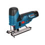 Bosch Sierrade calar inalambrica GST 12V-70 Akku-Stichsaege 10,8 V-LI profesional, profundidad corte madera 7 cm, incluye hoja y funda