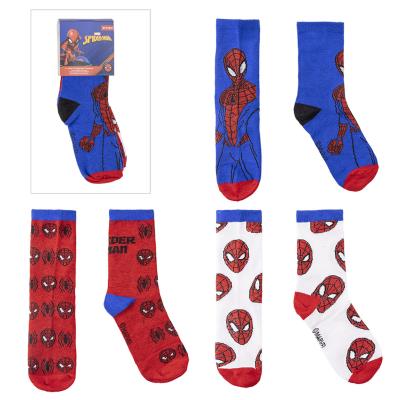 Pack Calcetines 3 Piezas Spiderman Multicolor 27-30