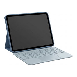 inateck Funda para teclado para iPad 10 pulgadas QWERTZ azul