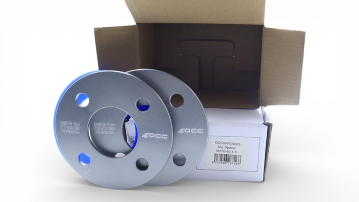 Occ Motorsport Separadores de 5mm PCD 4X100 Buje 60,1 mm